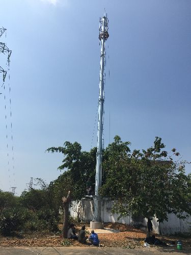 Trụ anten monopole tại KCN Long Đức - Đồng Nai